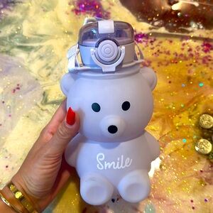 Water bottle with strap